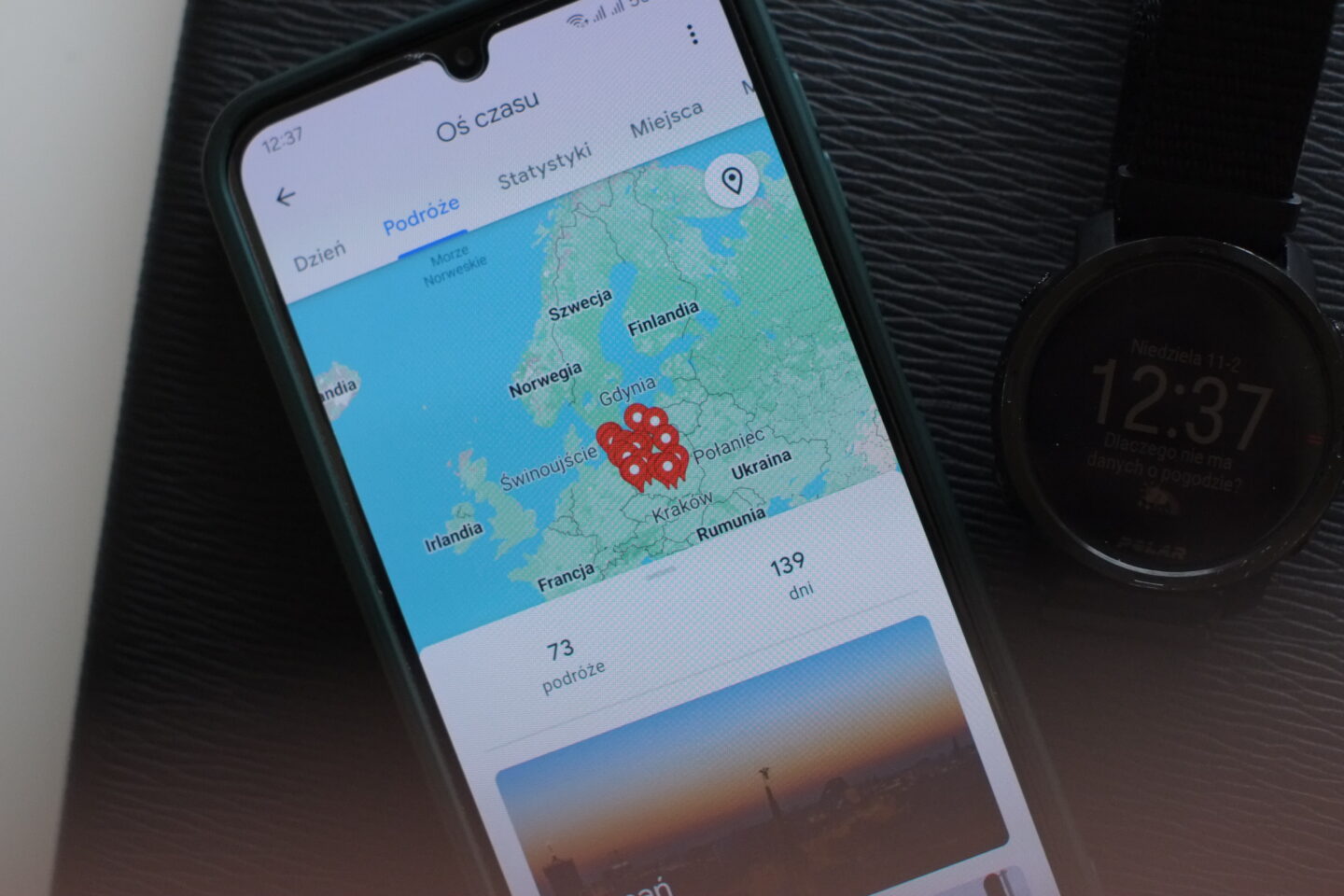 Znajdź zgubiony telefon na mapach google
